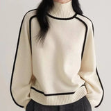 Aria Snug Wool Turtleneck Sweater