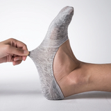 Sorrento organic cotton no-show socks with anti-slip heel grip