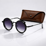 Polarized Aviator Sunglasses - Blue UV400 Lenses with Tortoise Frame