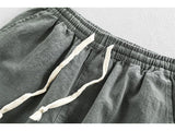 Hiku Organic Cotton Linen Drawstring Shorts