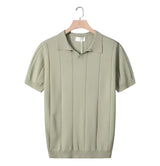 Men's 100% Cotton Polo Shirt - Breathable Classic Fit Summer Polo