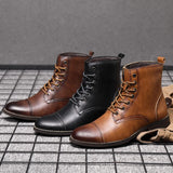Manchester Leather Boot