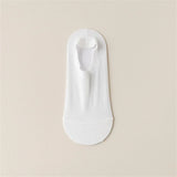 Anti-Slip No-Show Socks - Breathable Cotton Sole Invisible Socks