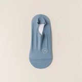 Anti-Slip No-Show Socks - Breathable Cotton Sole Invisible Socks