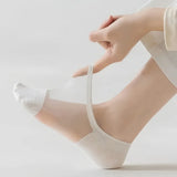Women's Mesh No-Show Socks - Non-Slip Cotton Sole Invisible Socks
