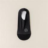 Anti-Slip No-Show Socks - Breathable Cotton Sole Invisible Socks
