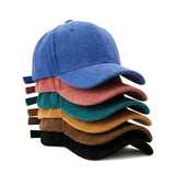 Adjustable Unisex Cotton Corduroy Hat