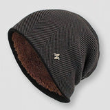 Ribbed Wool Beanie - Warm Stretch Knit Winter Hat