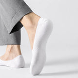 Sorrento organic cotton no-show socks with anti-slip heel grip