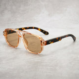 Riviera ´71 Premium Tortoiseshell Aviator Sunglasses Retro Style