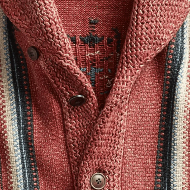 Dalton Weave Wool Cardigan