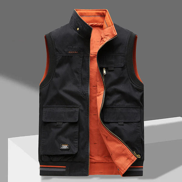 Emilio Cotton Utility Vest