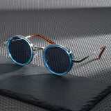 Polarized Aviator Sunglasses - Blue UV400 Lenses with Tortoise Frame