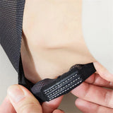 Anti-Slip No-Show Socks - Breathable Cotton Sole Invisible Socks