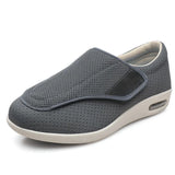 Wide Fit Orthopedic Walking Shoes - Adjustable Comfort Sneakers