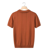 Men's 100% Cotton Polo Shirt - Breathable Classic Fit Summer Polo
