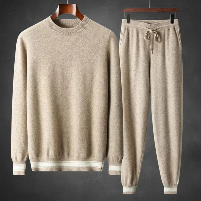 Emory Cashmere Crewneck Tracksuit