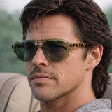 St Clair | Safari - Vintage Tortoise Crystal Sunglasses