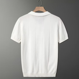 Men's 100% Cotton Polo Shirt - Breathable Classic Fit Summer Polo