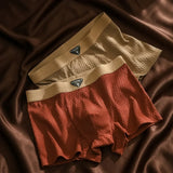 Men's Organic Cotton Waffle Boxer Briefs - Breathable Trunk Sets
